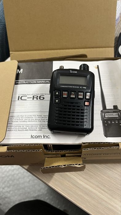 ICOM  ic-r6  скенер