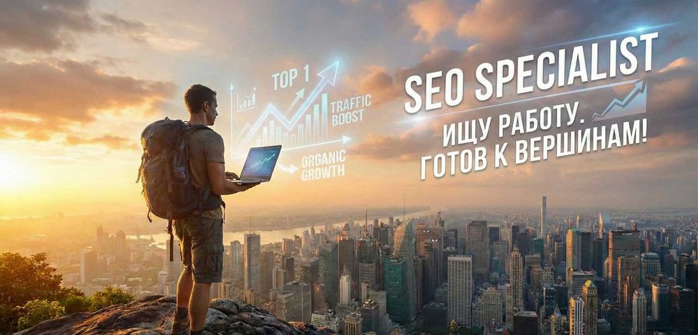 SEO Продвижение сайтов в ТОП Google. Трафик и Лиды. Частный специалист