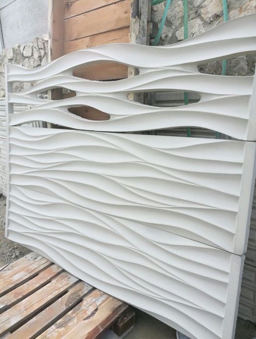 Gard din beton prefabricat. Transport, Montaj, pentru gradina