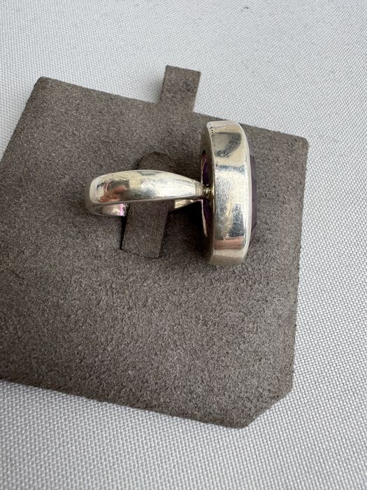 Inel din argint si ametist