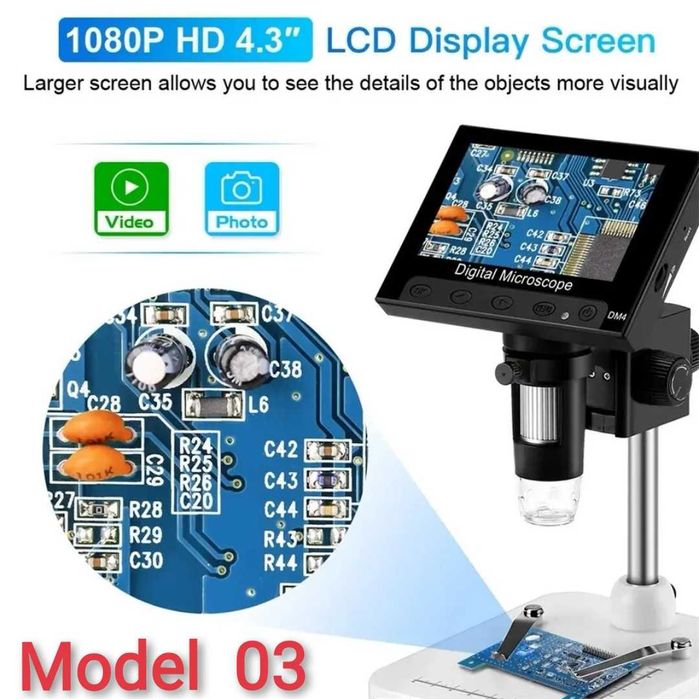 Microscoape digitale cu sau fără ecran