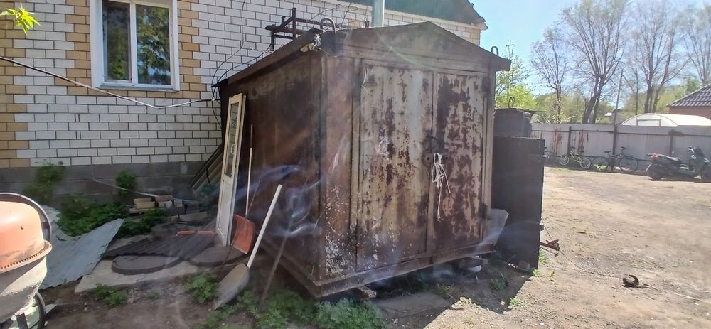 Гараж не большой