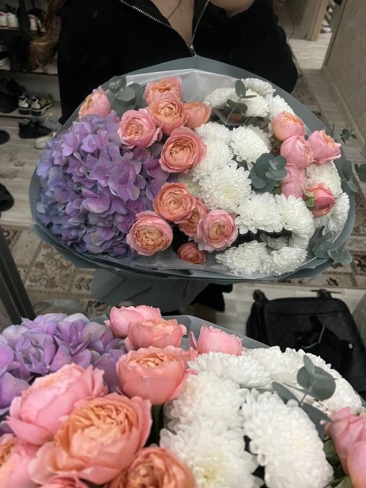 Микс букет, свежие цветы