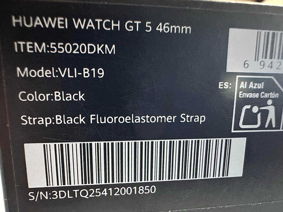 Huawei Watch GT 5 46mm - Black