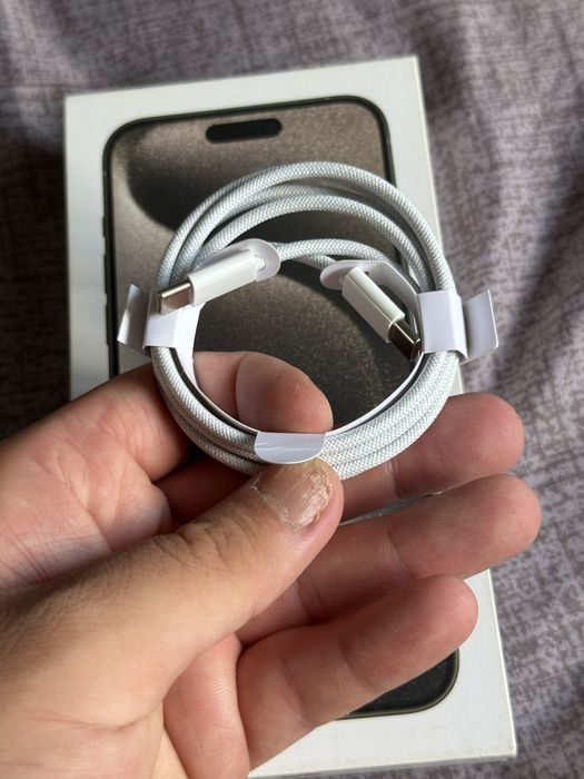 Cablu de date Apple/material Textil /Iphone 15/16/Pro