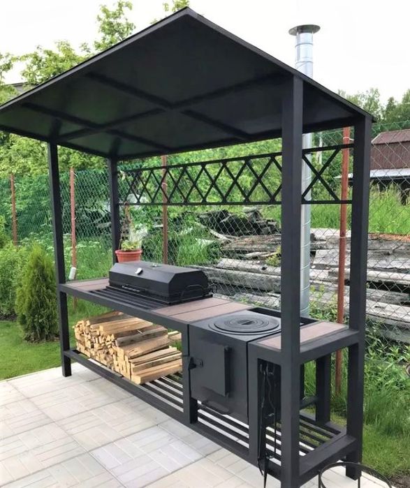 Мангал в стиле LOFT