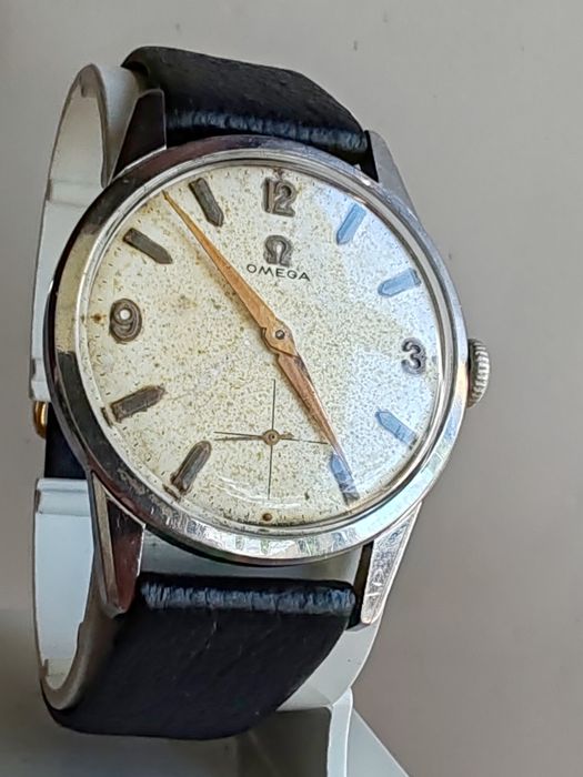 Ceas Omega Cal. 268 Oțel 34,5 mm Funcționează Impecabil!