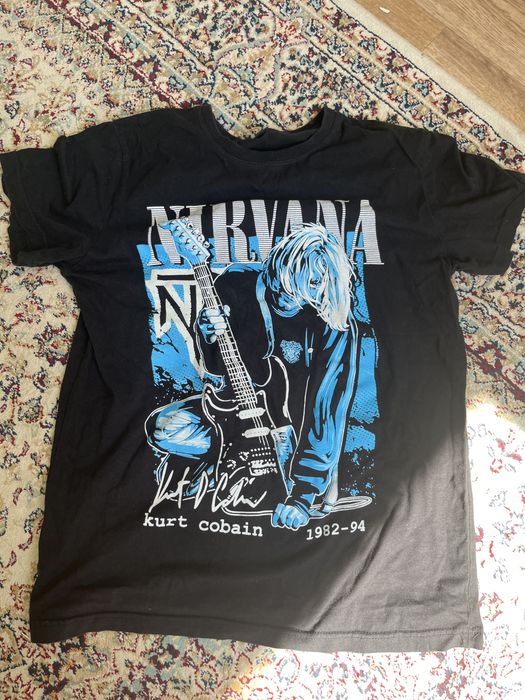 nirvana футболка