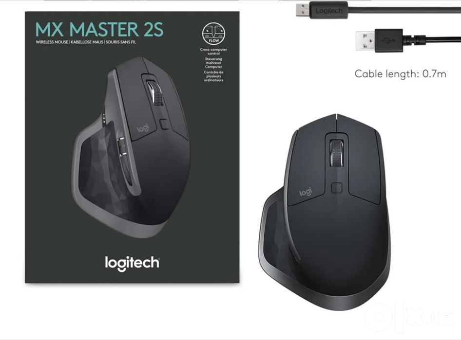 Logitech MX Master 2S Black Bluetooth
