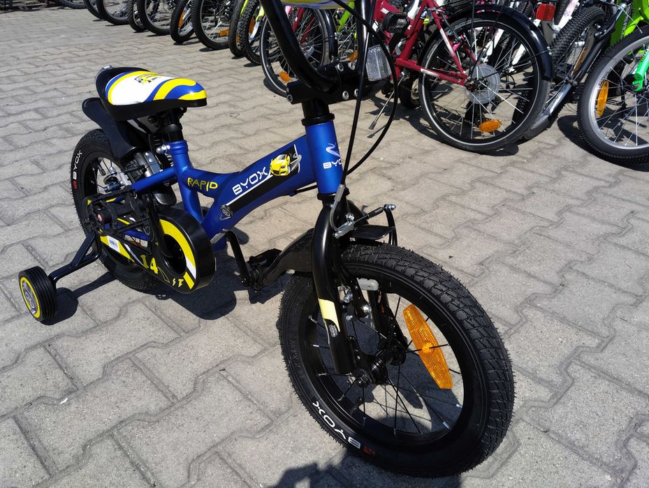 BYOX Велосипед 14" RAPID blue