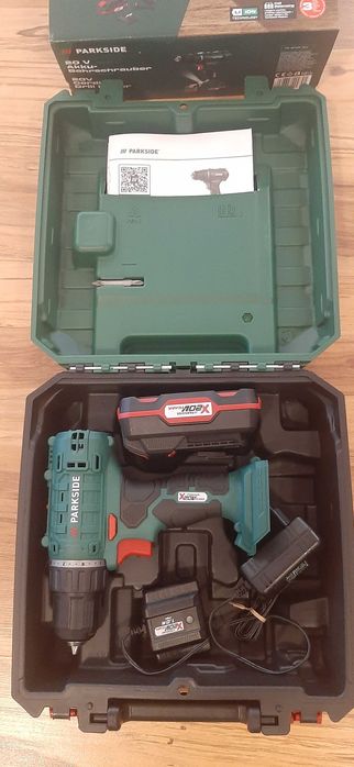 Mașină de găurit și înșurubat  PARKSIDE PBSSA 20-Li A1-5lei transport