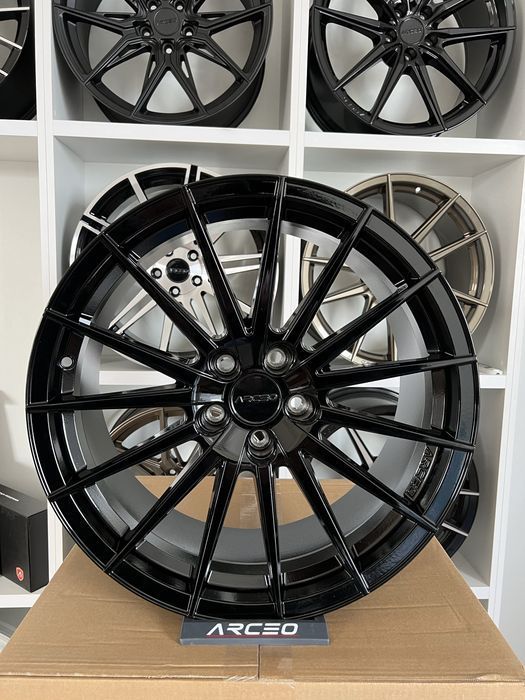 Jante R18 5x112 Arceo Lisbon Noi Audi A3 A4 A5 A6 A7 A8 Q3 Q5 Q7 Mercedes C E S CLA CLS GLC GLE BMW G20 G30 F40 X1 X3 VW Golf Passat Tiguan