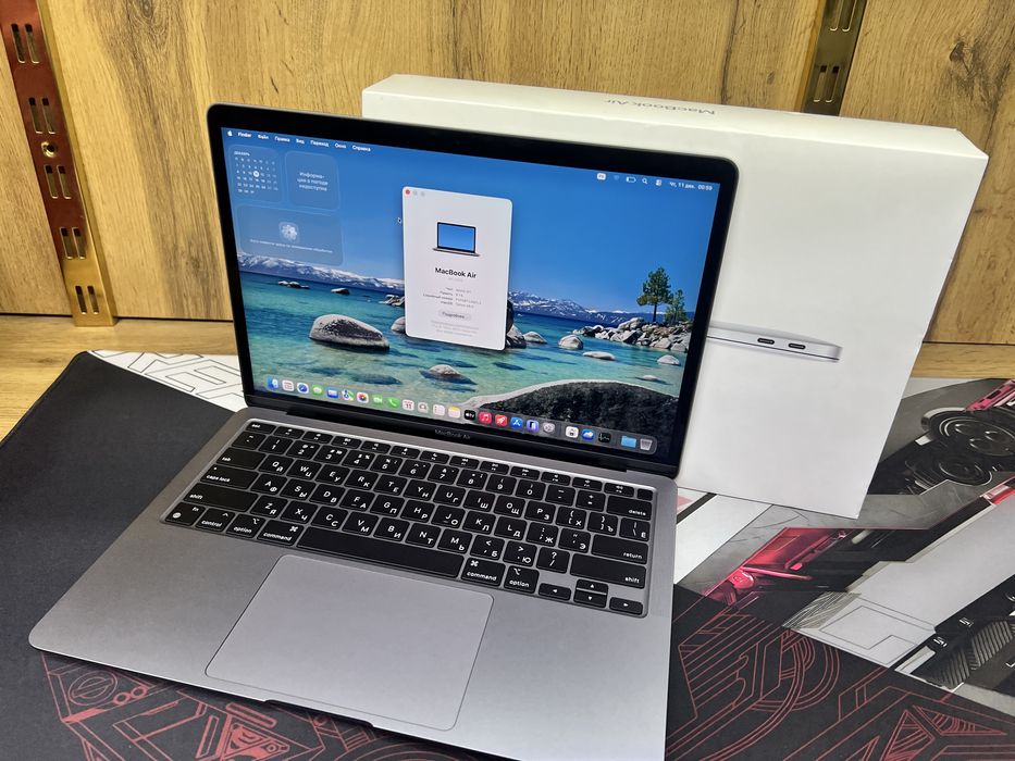 Macbook M1 Air 2020 8/256 100%