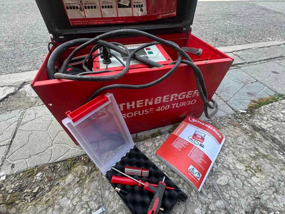 Машина за електродифузно заваряване на фитинги ROTHENBERGER ROFUSE 400 TURBO