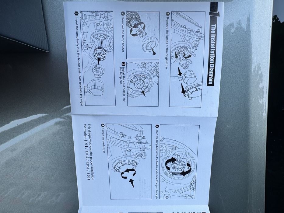 LED крушки D4S за кола