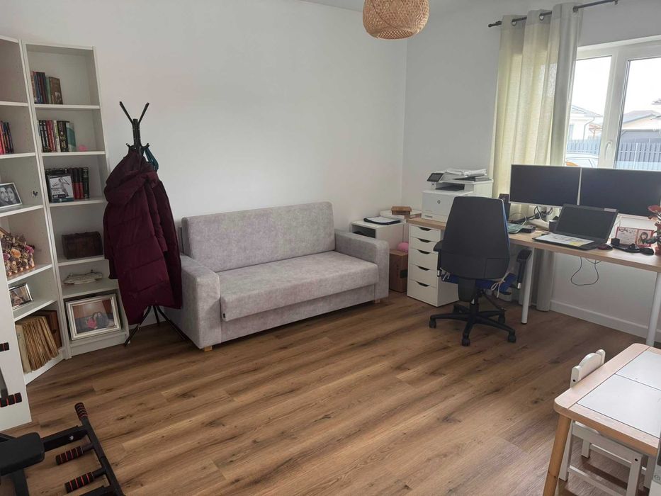 Casa individuala, 4 camere, complet mobilata si utilata, teren 800 mp, Jucu de Mijloc – Zona Han KM17