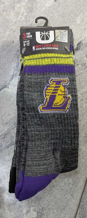 NBA Lakers Bulls 3 pack socks пакет мъжки чорапи от Сащ