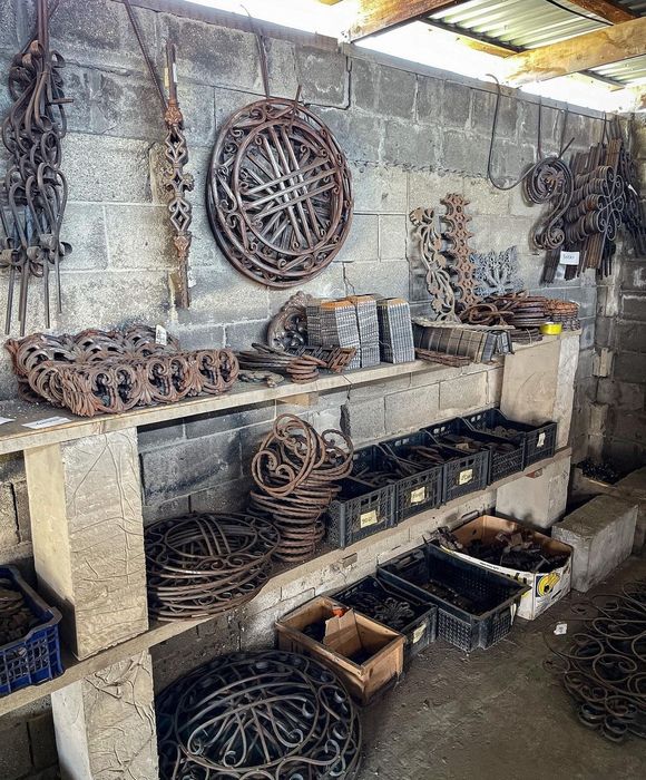 Ворота. Откантые ворота. Ковка.