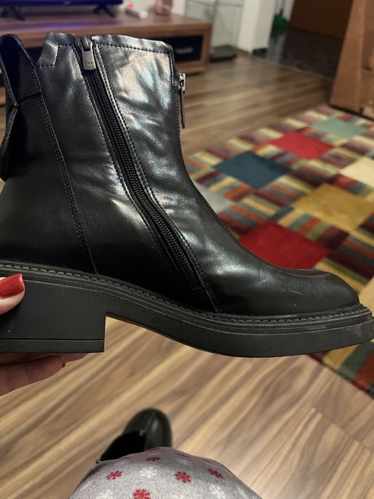 Ghete Grixx piele naturala 39