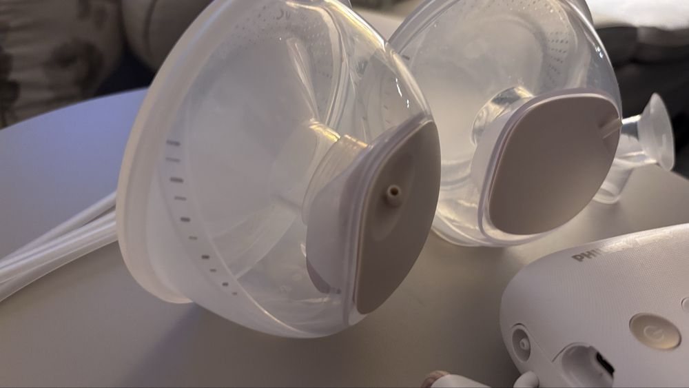 Pompa pentru san dubla handsfree Philips AVENT