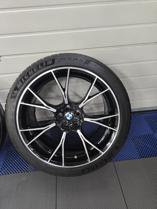 Оригинални 20 BMW M5 F90 джанти + гуми, OEM, перфектни
