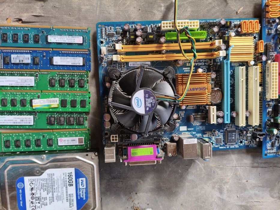 Запчасти от офисных пк