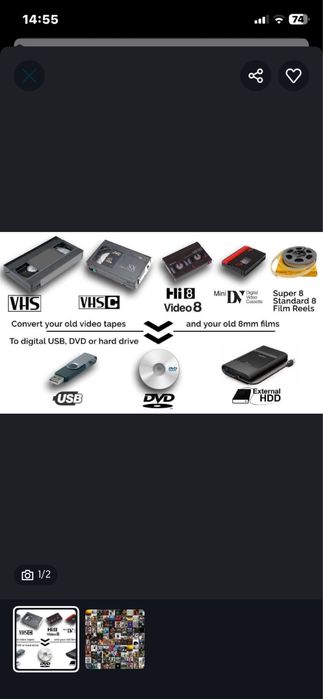 Оцифровка VHS -Mini DV I