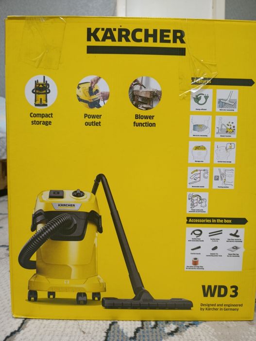 Пылесос Karcher wd 3 p идеал