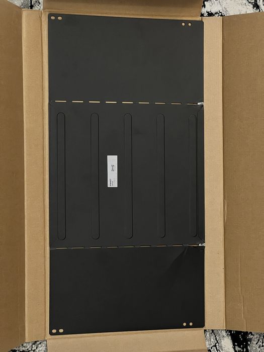 Рафт IKEA ENHET 704.657.55, антрацит, 26×28×15 см – метален, за кухня/баня