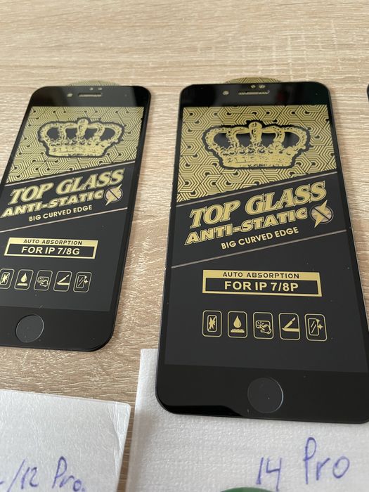 Folie de sticla PREMIUM iPhone 8/11/12/13/14/15/16/17 Pro Pro Max