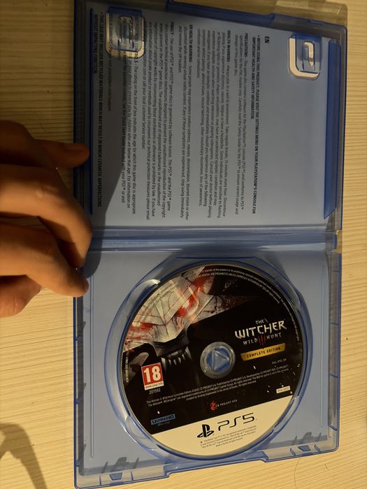 Игра Ведьмак 3 пс 5