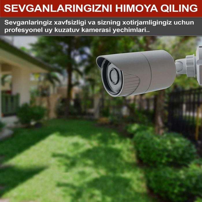 Kamera O'rnatamiz (Security Camera Installation and Maintenance)