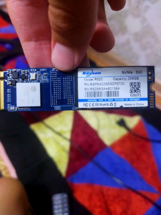SSD-накопитель формата M.2 NVMe.