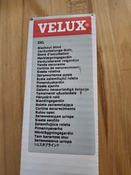 Rulou Velux interior