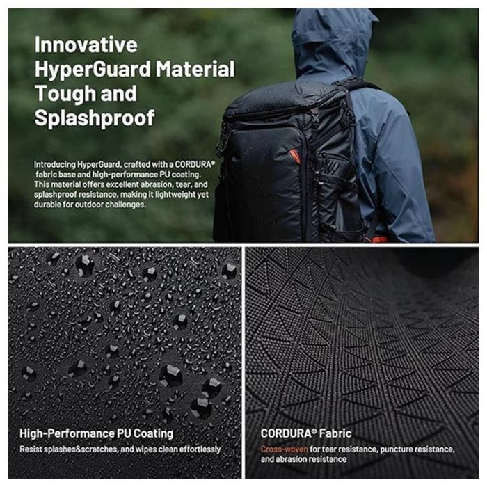 Фото раница за преходи Pgytech OnePro Flex 50L + Camera Insert L