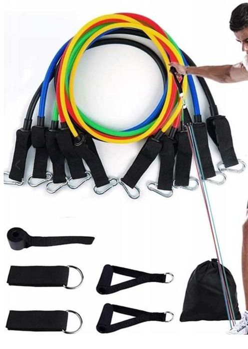 Set bodybuilding (Banca/Greutati/Benzi elastice)
