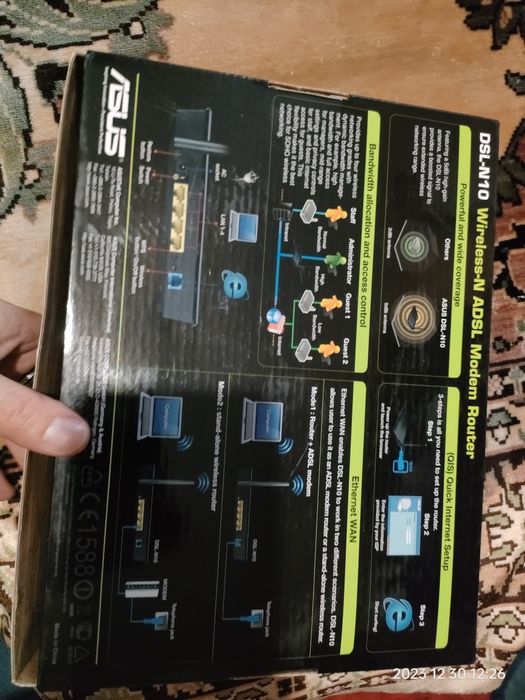 Продам modem WiFi Asus DSL N-10