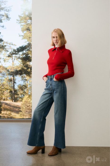 Лонгслив зипка H&M