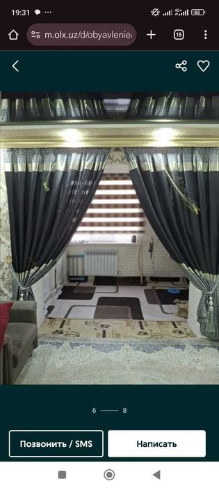 Продаётся 3х квартира город Ангрен