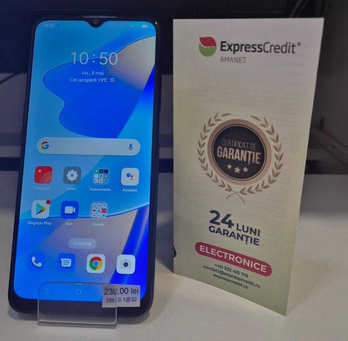 Telefon Oppo A16 (AG32 B:28610) Garantie 2 Ani!