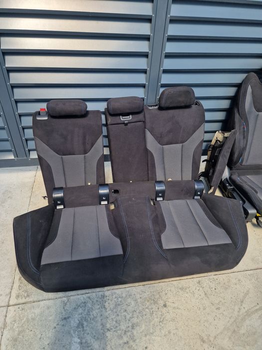 Interior alcantara scaune fata recaro sport cu incalzire bancheta spate  bmw g26 seria 4