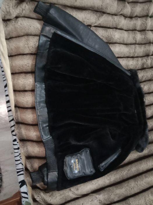 Кожаная куртка мужская