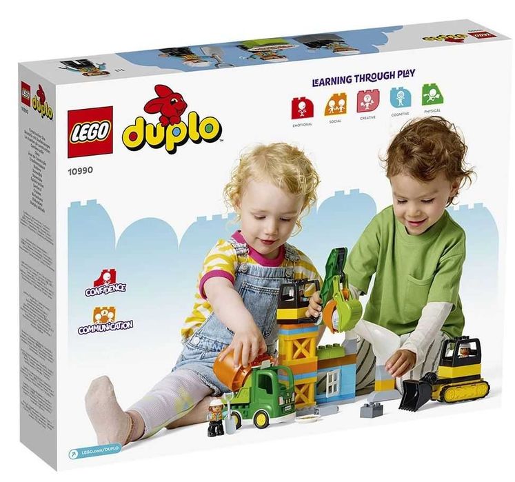 Конструктор LEGO Duplo - Строителна площадка (10990)