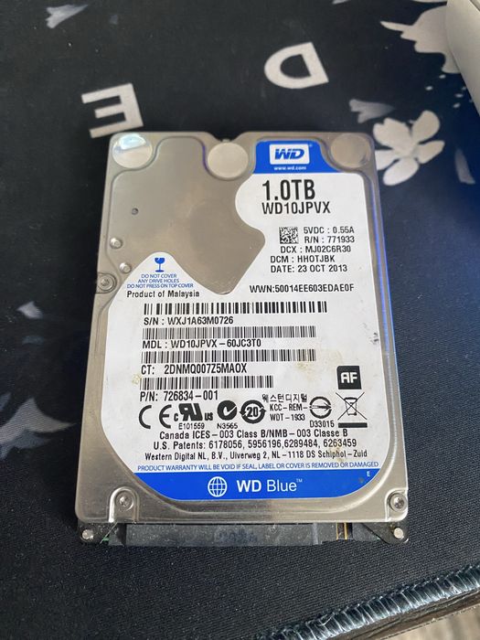 Жесткий диск 1tb хорошее состояние