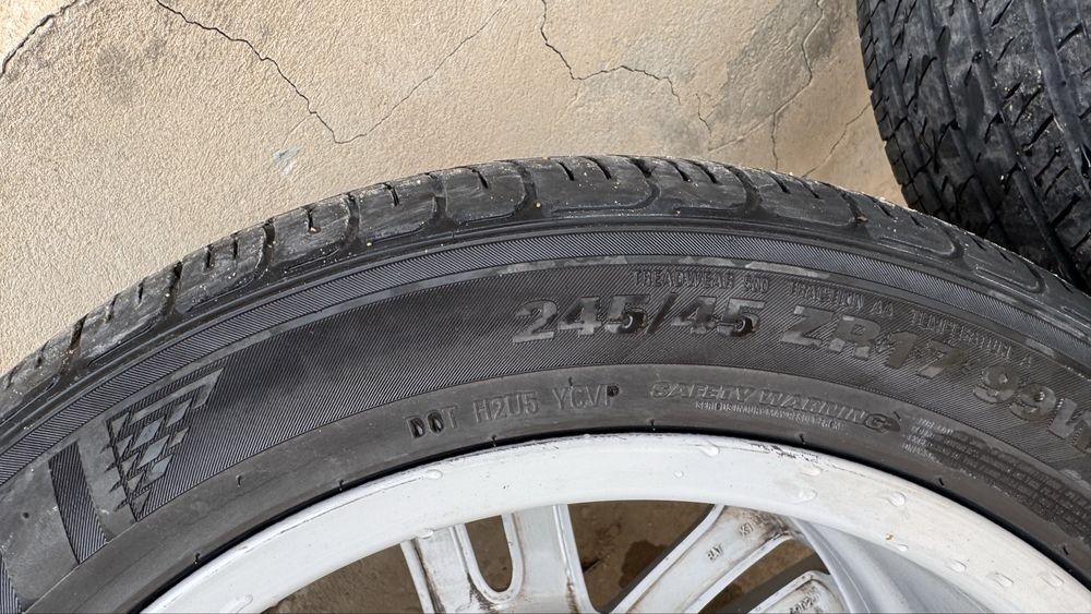 Диски с шинами  оригинал r 17