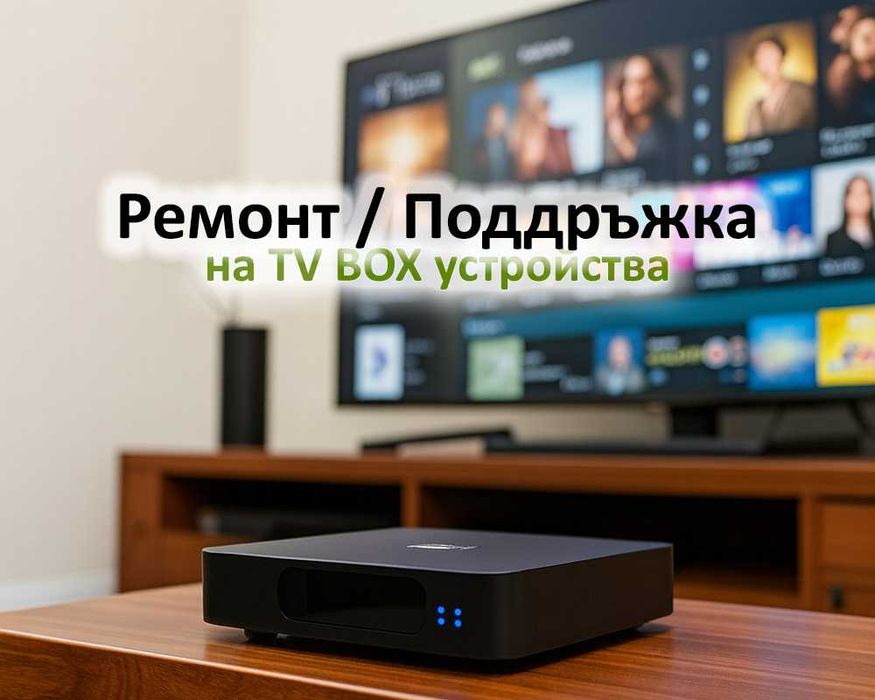 TV Box - Ремонт на ТВ Бокс устройства