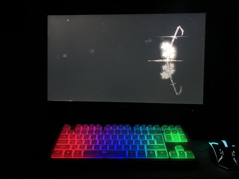 Монитор / клавиатура / моник / клава