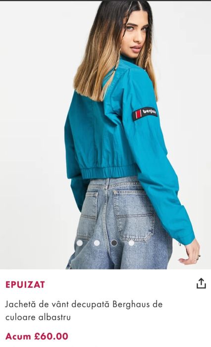 Jacheta dama Berghaus M