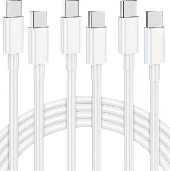 Кабели за бързо зареждане USB-C към USB-C 6A с максимална съвместимост