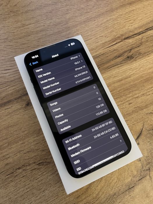 iPhone 13 128gb black